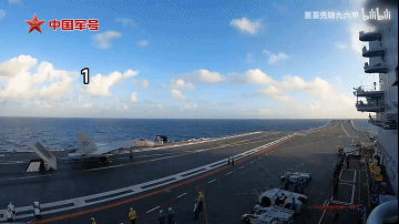 歼-15DH首次上舰！“山东”舰展示全甲板攻击，连续放飞24架？