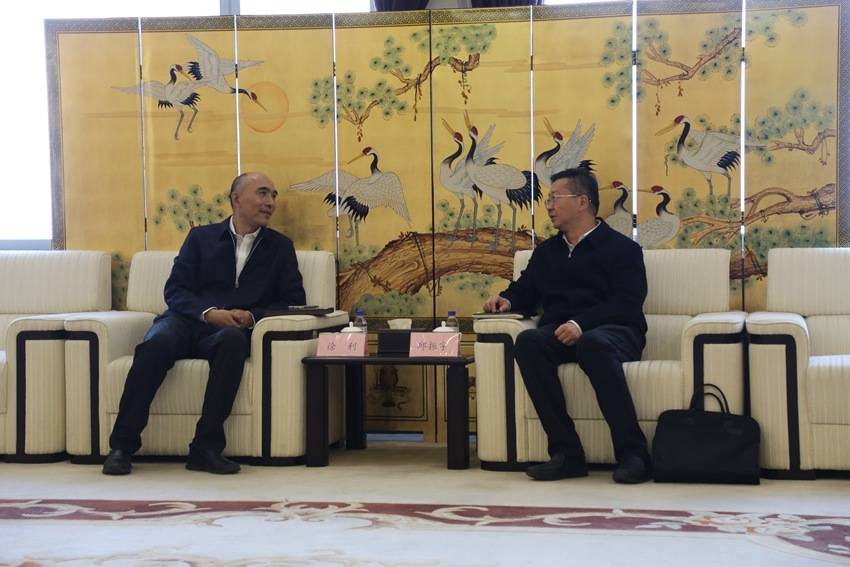 进出口银行吉林省分行党委书记、行长徐利会见农业发展银行吉林省分行一行