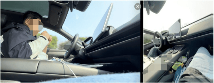 乘客坐顺风车遇司机高速路开智驾脱手剪指甲，平台：已封号，赔偿8元现金券