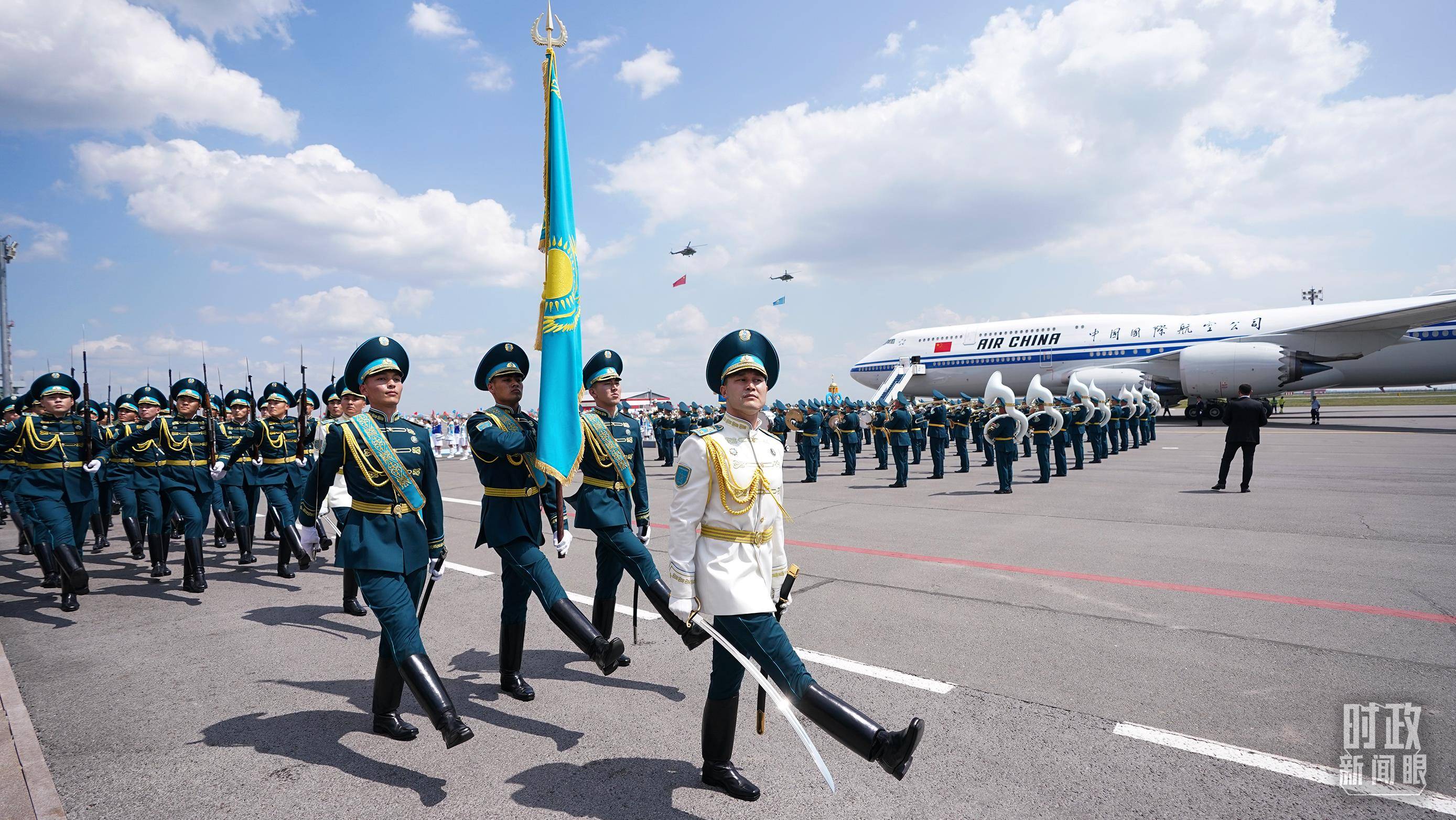 时政新闻眼丨习近平中亚之行第一天，擘画中哈全方位合作