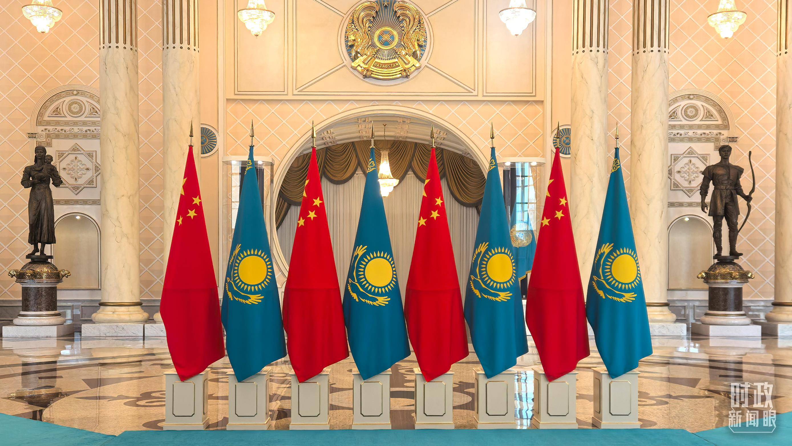 时政新闻眼丨习近平中亚之行第一天，擘画中哈全方位合作