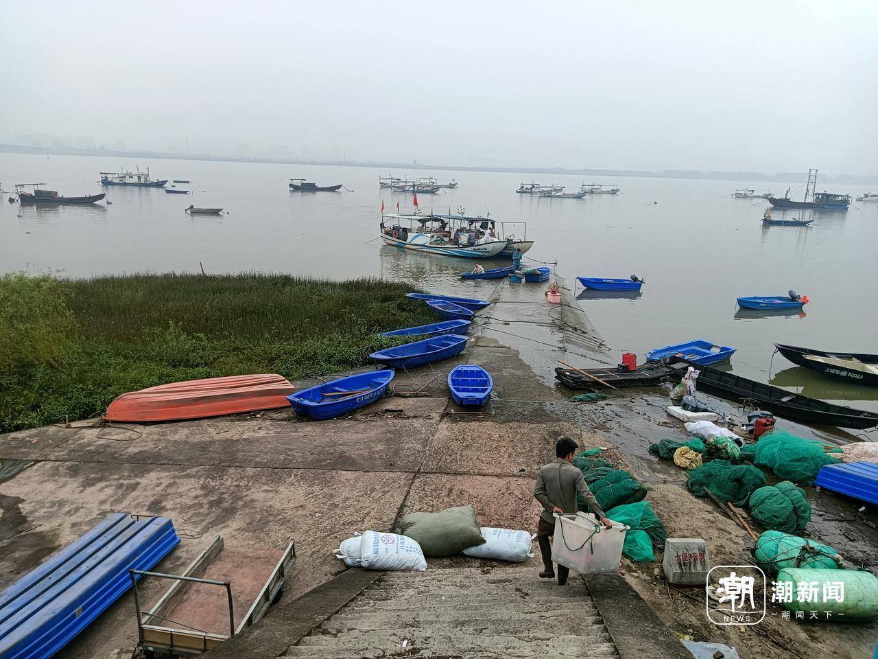 还有六天,钱塘江鲜回归,杭州杨公社区渔民:第一波盼刀鱼